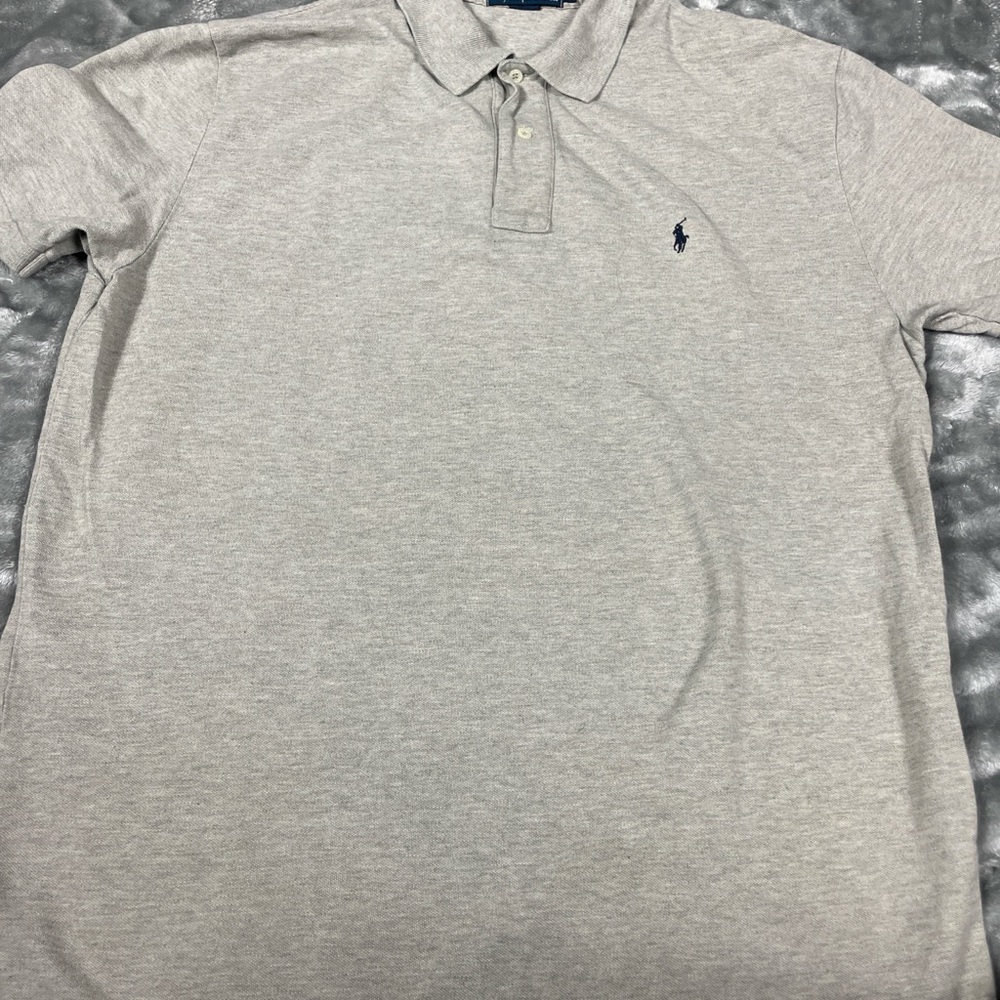 Polo by Ralph Lauren Light Gray Polo Shirt